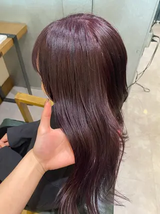セミロング 希優🌺ソムリエ /ブリーチ/カットのヘアスタイル