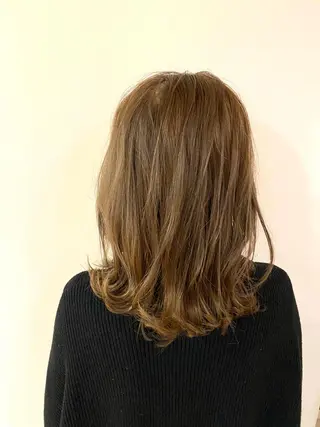 ミディアム 【質感調整】 🫧【艶髪】石井佑弥のヘアスタイル