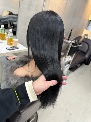 ロング うる艶ヘア♡韓国好き 透明感　shotaのヘアスタイル