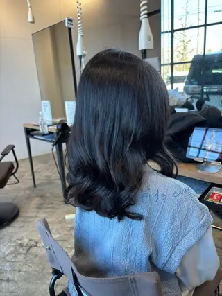 ロング はっとり ななせのヘアスタイル
