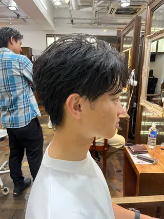 ショート メンズ 逢坂 智也のヘアスタイル