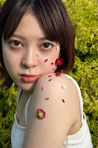 ショート ヘアアレンジ -みつま はるな-のヘアスタイル