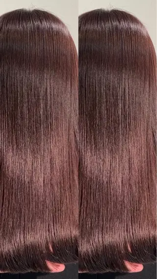 カラー なんば🍓 似合わせカラー🐬のヘアスタイル
