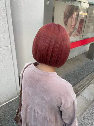ショート カラー 🦋ハイトーンボブ ショート🦋トシキのヘアスタイル