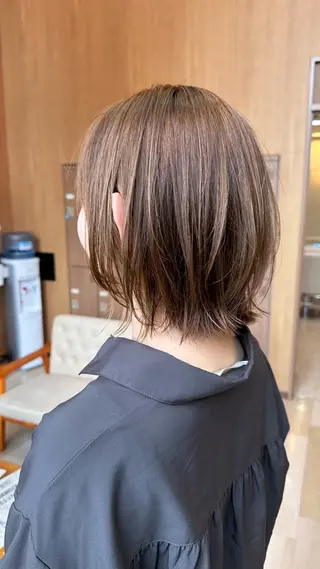 ミディアム カラー 仲間 一貴のヘアスタイル