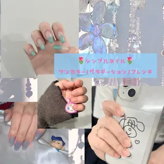 ネイル MODA MANAMIᵕ̈のネイルデザイン