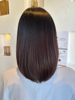 ミディアム パーマ 高橋 瑞季のヘアスタイル