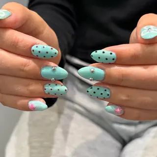 ネイル 透明感カラー/ ネイル💅まりなのヘアスタイル