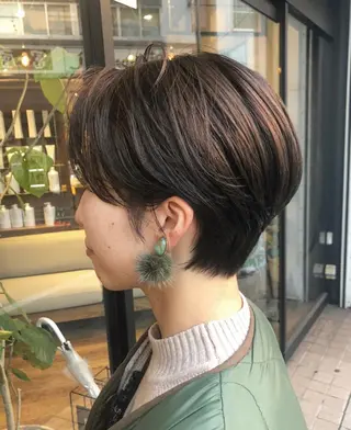 ショート たかいわ みきのヘアスタイル