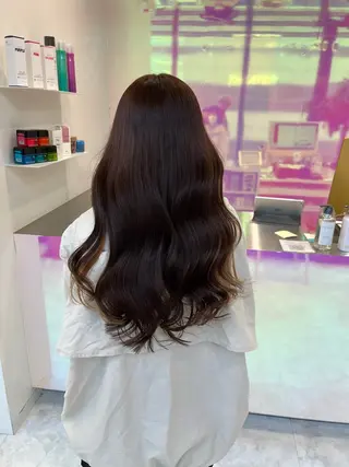 セミロング カラー トレンドレイヤー No.1/KOHEIのヘアスタイル