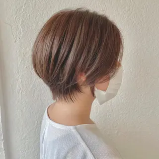 ショート カラー 髪質改善特化 谷口祐綺のヘアスタイル
