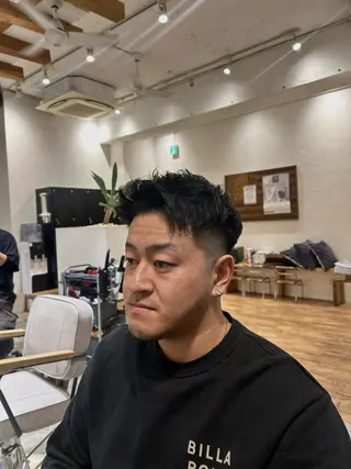 ショート メンズ 三浦 翔太のヘアスタイル