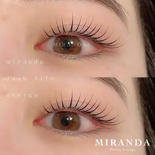 マツエク・マツパ MIRANDA beautyのマツエク・マツパデザイン