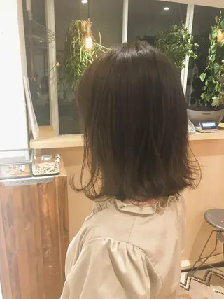 ミディアム カラー 🟩白髪ぼかし/ボブ /ショートヘア/大司のヘアスタイル