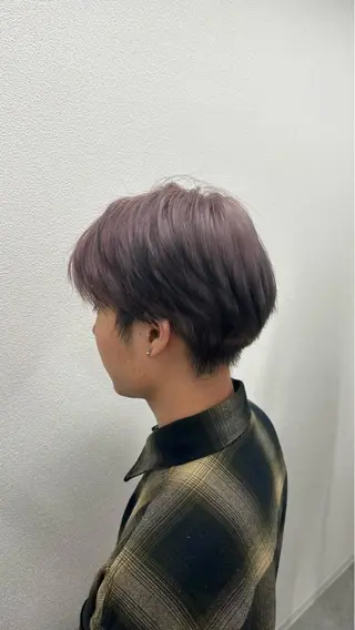 ショート カラー メンズ 🫧韓国風透明感 ヘア🫧towaのヘアスタイル
