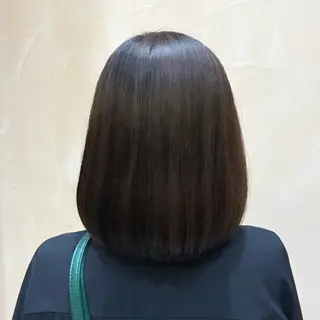 りな🪽カット /縮毛/透明感カラーのヘアスタイル