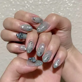 ネイル パラあり！フィルイン 美フォルムのネイルデザイン