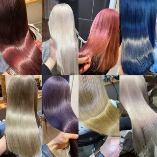 ミディアム カラー レイヤー×艶髪特化 マネージャー安藤光司のヘアスタイル