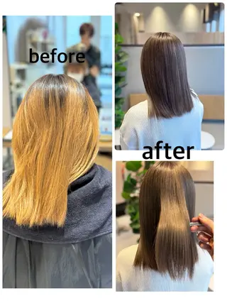 カラー ✨艶髪職人艶カラー✨ 中本輝人のヘアスタイル