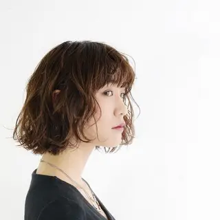 ミディアム カラー 6月以降は渋谷で受付 ツダケイタロウのヘアスタイル