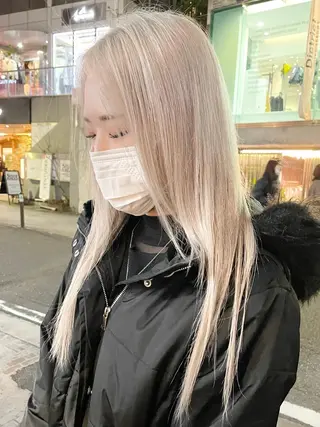 セミロング カラー ヘアアレンジ 柔らかカラー/ レイヤーYUTO🧋のヘアスタイル
