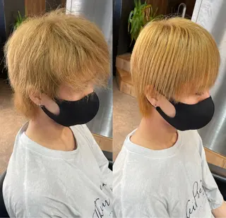 ショート パーマ ショートボブ髪質改善 縮毛矯正のプロ山道潤のヘアスタイル