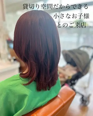 ミディアム ナチュラルオーブン 大村店🍀深松孝枝のヘアスタイル