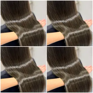 ロング カラー 髪質改善 艶髪矯正 エクステ かいり✂️のヘアスタイル