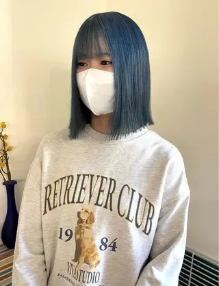 ミディアム カラー 🩷ハイトーン透明感 レイヤー🩷ユリカのヘアスタイル