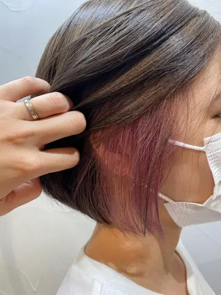 ショート カラー トレンドヘアーに🌈 川村　静香のヘアスタイル