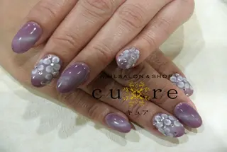ミディアム ネイル ネイルサロン Cureのネイルデザイン