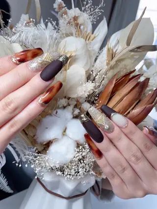 ネイル M🌷nail 長さだし専門店のネイルデザイン