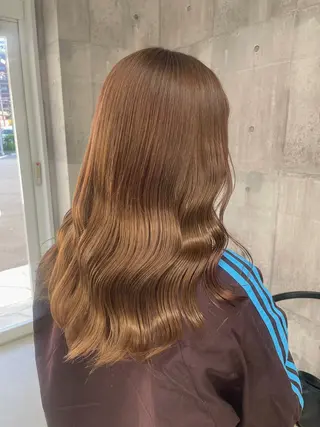 ロング カラー 松村 友里圭のヘアスタイル