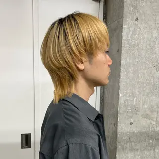 ショート 大本 メンズ/パーマのヘアスタイル