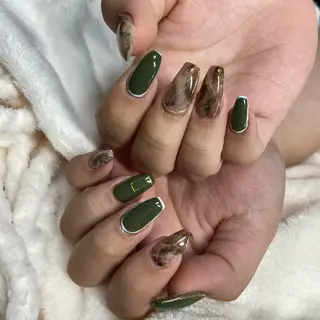 カラー ネイル nail salon LNのネイルデザイン