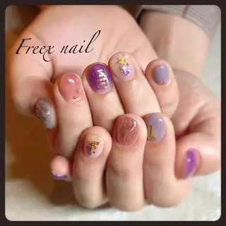 ネイル freex nail /ニュアンス/個性派のネイルデザイン