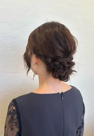 ヘアアレンジ ✄折橋 彩花🐶🍑のヘアスタイル