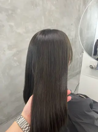 ロング カラー yuuna ✮ door whiteのヘアスタイル