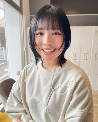 ミディアム 奥川拓哉/倉敷/中庄 /髪質改善/レイヤーのヘアスタイル