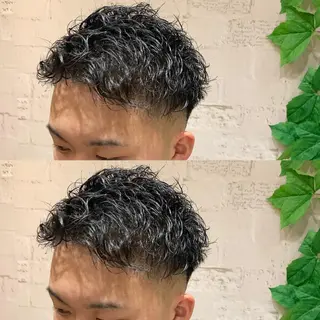 ヘアアレンジ メンズ 韓国風🇰🇷うる艶 レイヤー/海青🫧のヘアスタイル