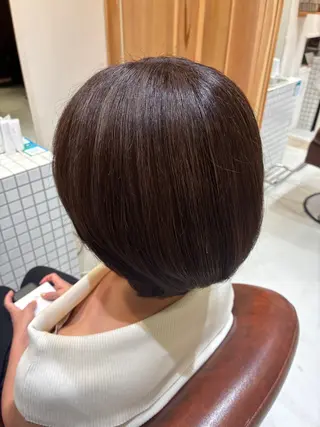 ミディアム 手嶌 彩乃のヘアスタイル