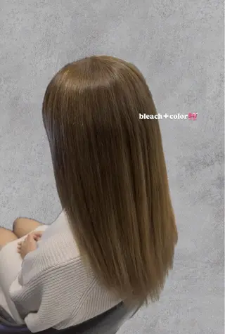 カラー ハイトーン/トレンド 杏🎀ོのヘアスタイル