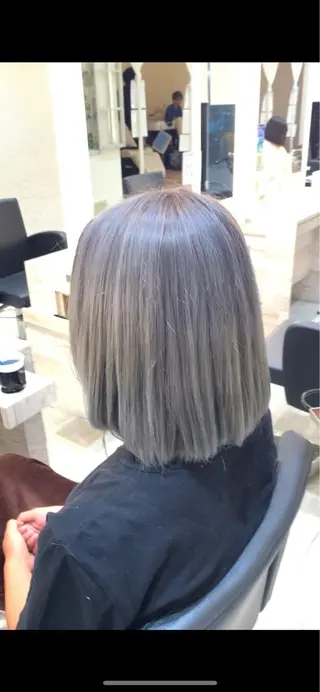 ミディアム メンズパーマレイヤー 西山賢志のヘアスタイル