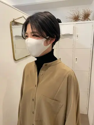 ショート 大迫 江梨のヘアスタイル
