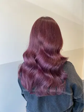 ロング カラー mae shiiharaのヘアスタイル