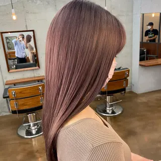 ロング ハイトーン/デザイン hirokiのヘアスタイル