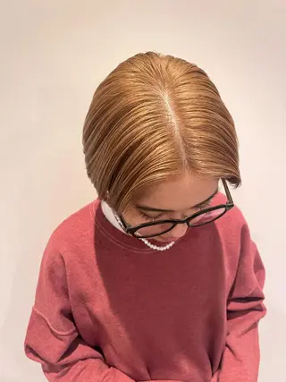 ショート カラー HOM所属・HOM chisaのヘアスタイル