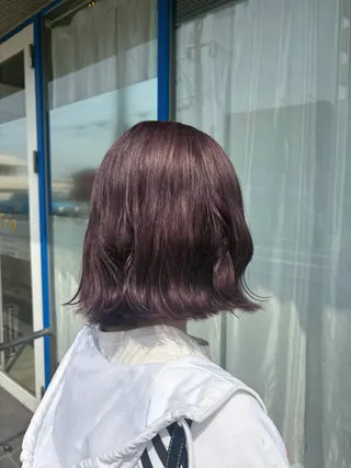 ミディアム Trip 香椎所属・Yukino/ 透明カラー🫧のヘアスタイル