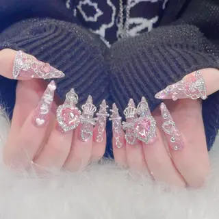 ネイル MoMoA Nail ネイル長さ出し専門店のネイルデザイン