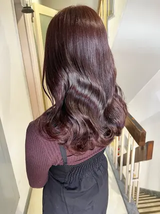 ロング カラー ヘアアレンジ 🤍清楚系 韓国レイヤー🤍拓朗のヘアスタイル